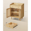 Open image in slideshow, Sideboard Storage Cabinet Beige Compact And Elegant Indoor Storage Solution

